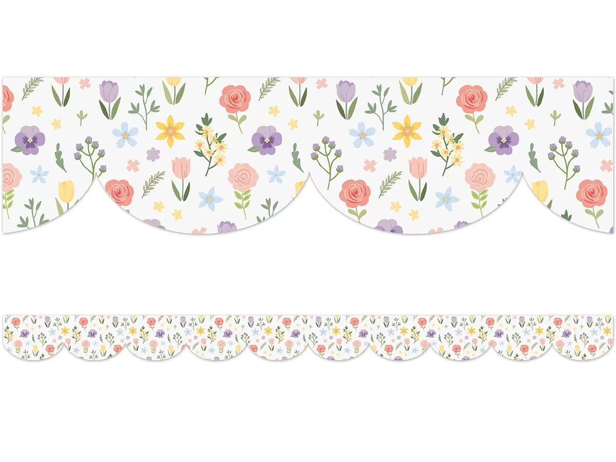 Spring Garden Scalloped Border - US 9928