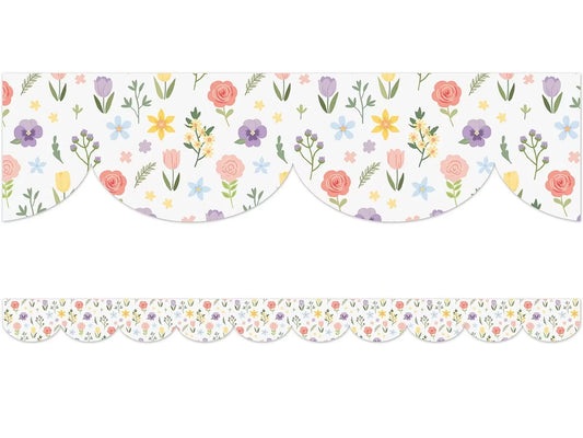 Spring Garden Scalloped Border - US 9928