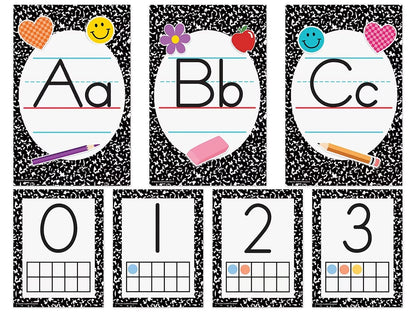 Cool for School Alphabet Card Bulletin Board Set - US 8314