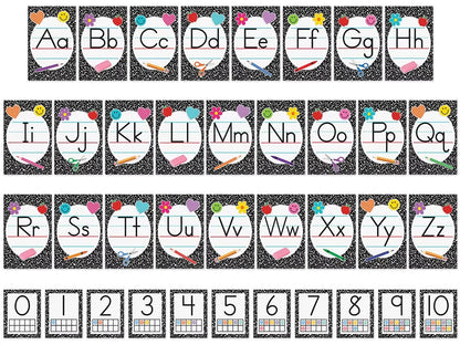Cool for School Alphabet Card Bulletin Board Set - US 8314