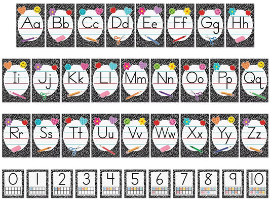 Cool for School Alphabet Card Bulletin Board Set - US 8314