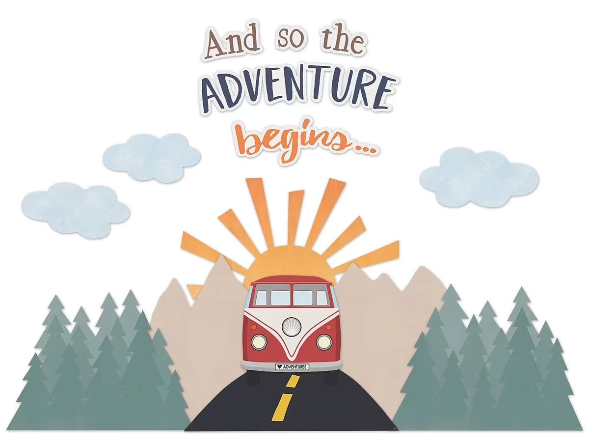 Moving Mountains Adventure Begins Bulletin Board Set - US 8859