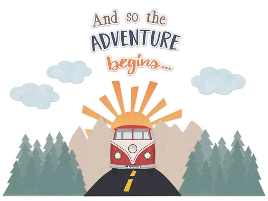 Moving Mountains Adventure Begins Bulletin Board Set - US 8859
