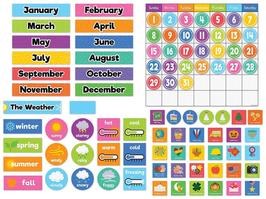 Magnetic Classroom Calendar - US 8141