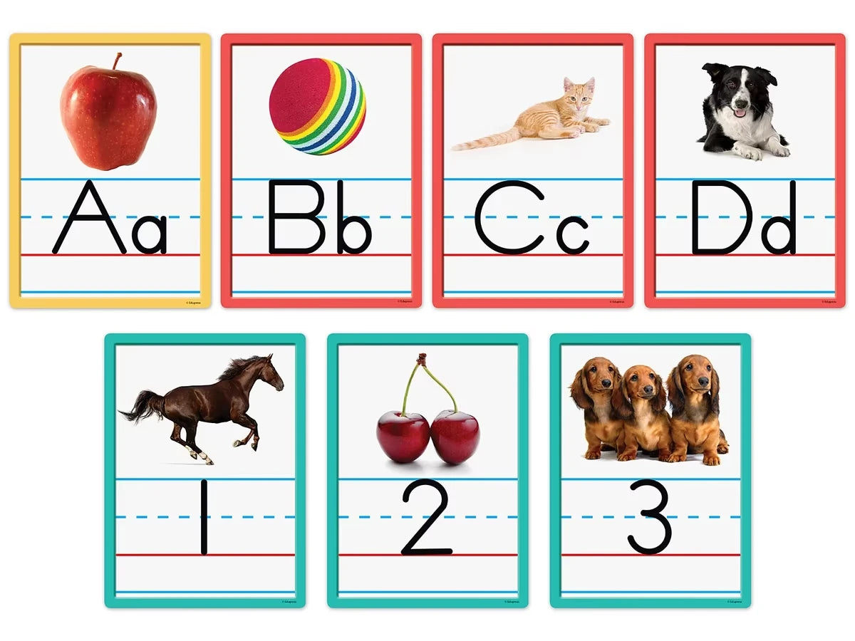 Alphabet and Number Bulletin Board Set - US 2867