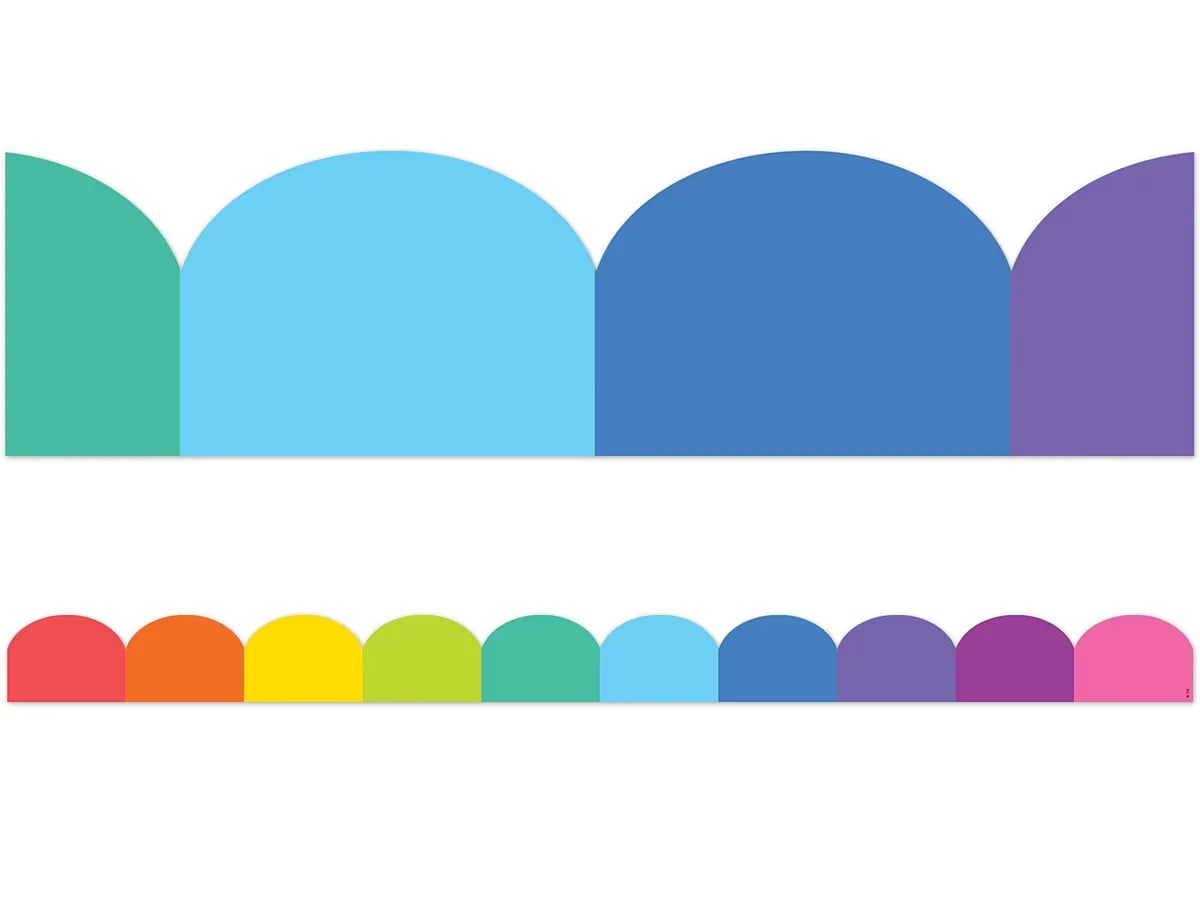 Colorful Scalloped Border - US 5288