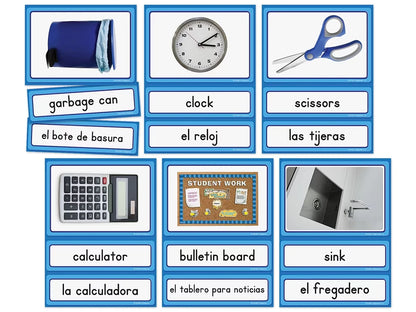 Spanish and English Classroom Labels - US 7078