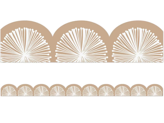 Terrazzo Tones Pom-Pom Scalloped Border - US 7519
