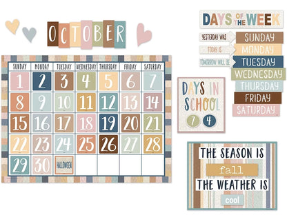 Everyone Is Welcome Calendar Bulletin Board Set - US 7082