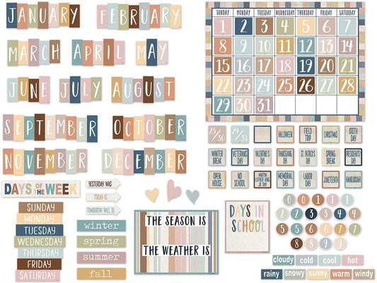Everyone Is Welcome Calendar Bulletin Board Set - US 7082