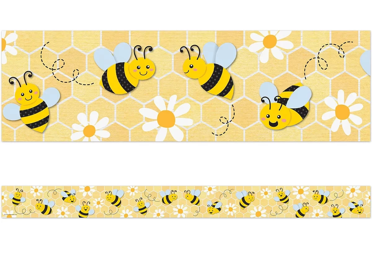 Buzzing Bees Border - US 9624