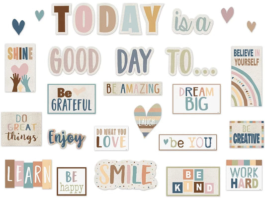 Everyone Is Welcome Motivational Bulletin Board Set - US 1234