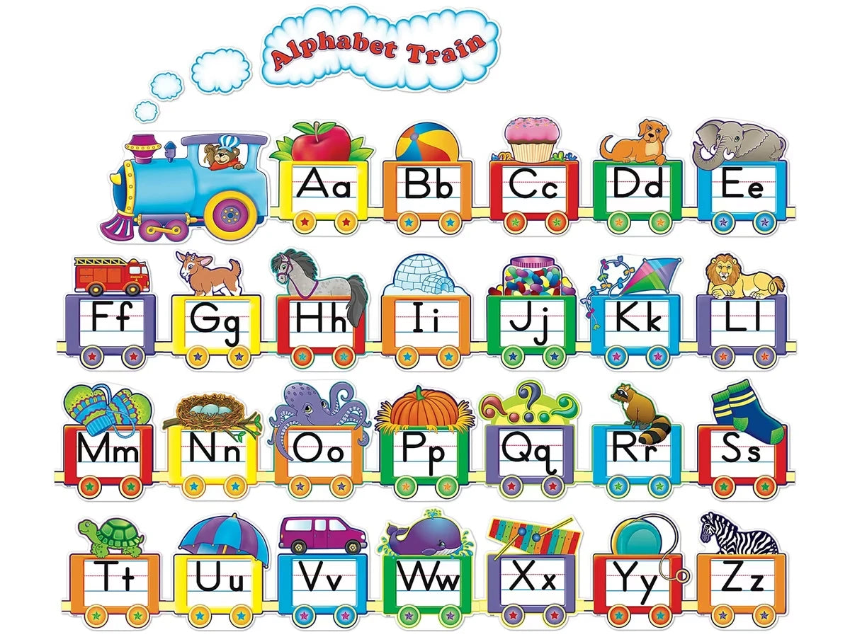 Alphabet Train Bulletin Board Set - US 9517