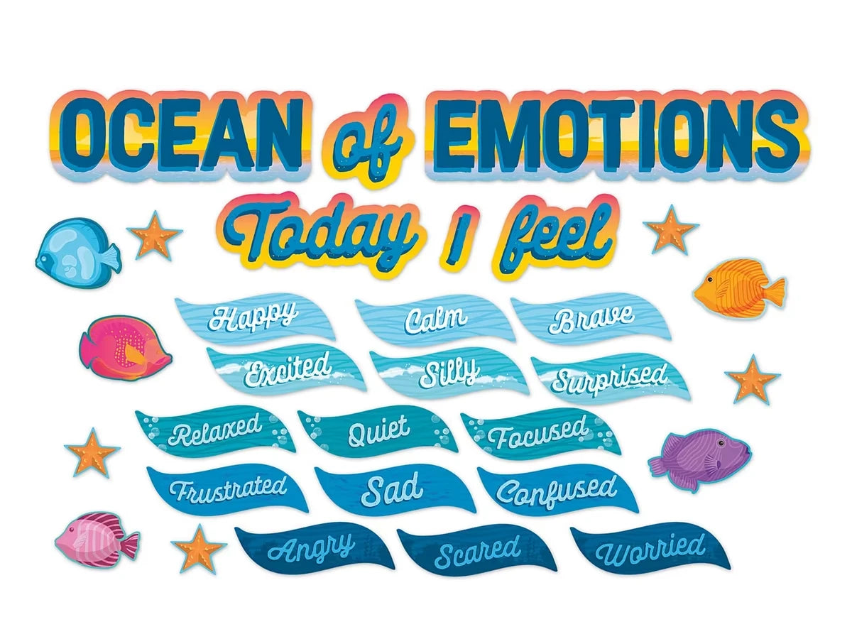 Seas the Day Ocean of Emotions Bulletin Board Set - US 5027