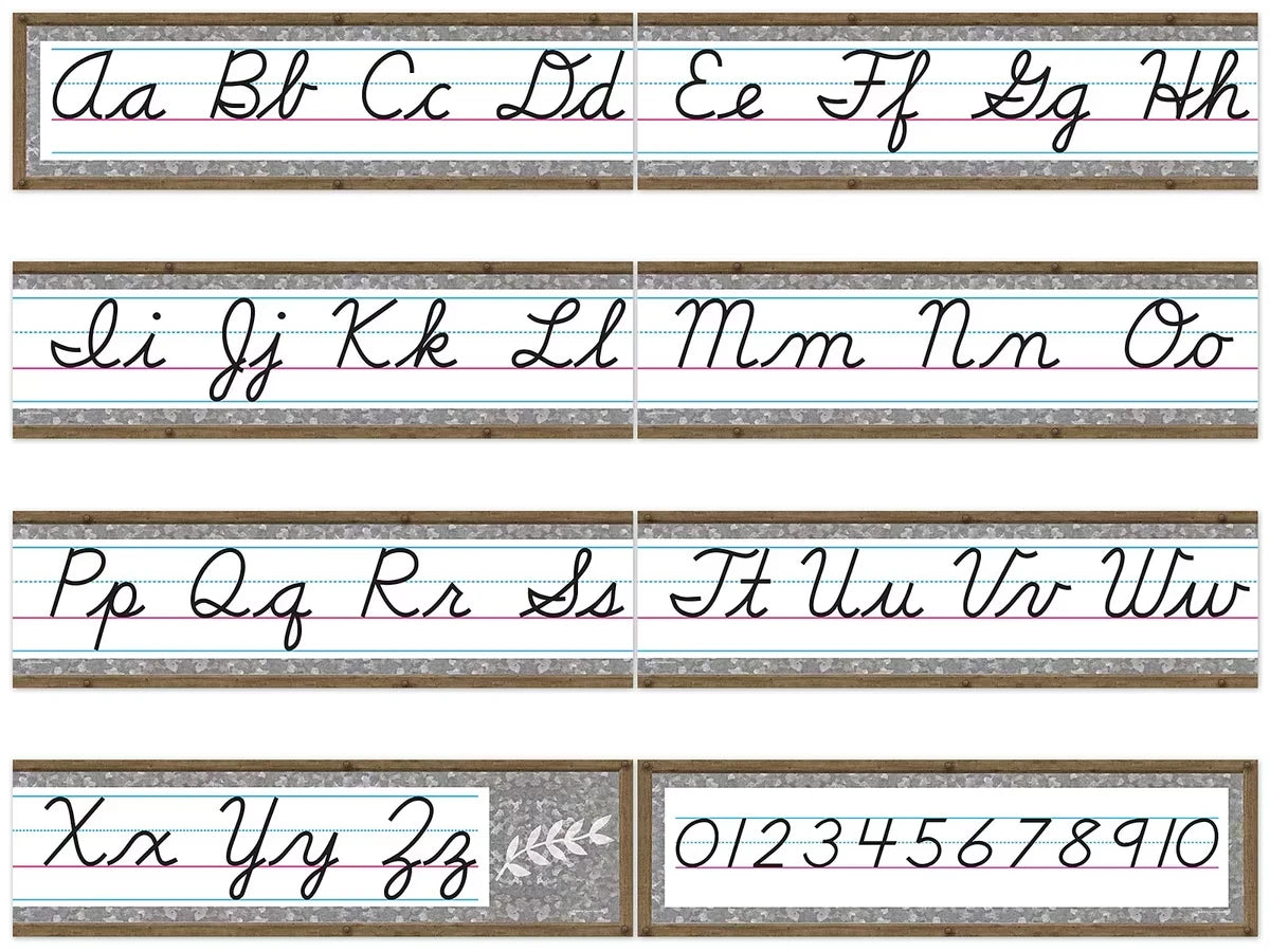 Home Sweet Classroom Cursive Bulletin Board Set - US 9264
