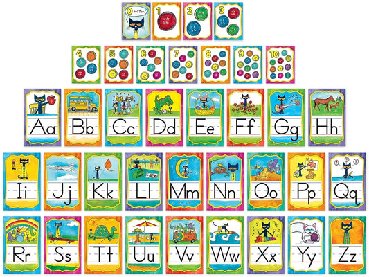 Pete the Cat® Alphabet Card Bulletin Board Set - US 5023