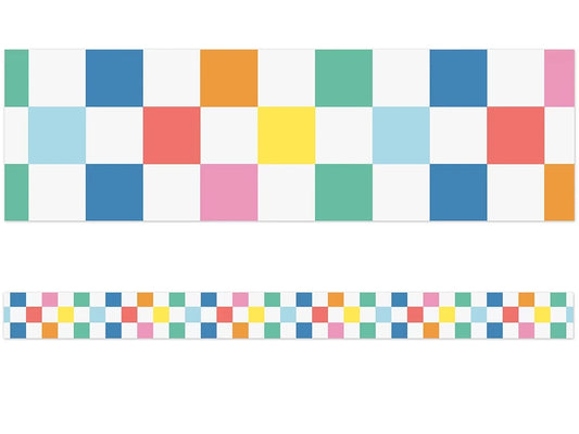 We Stick Together Checkered Border - US 8049