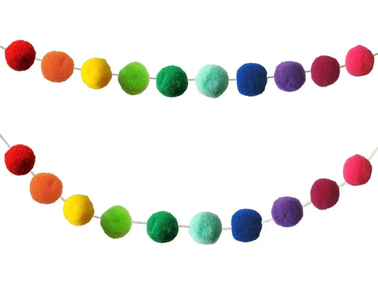 Creatively Inspired Pom-Pom Garland Accents - US 8720