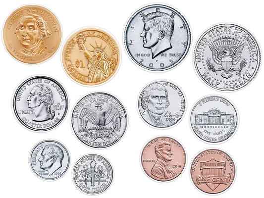 U.S. Coin Accents - US 3139
