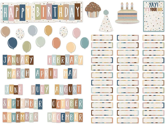 Everyone Is Welcome Birthday Bulletin Board Set - US 4958