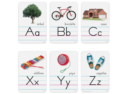 Spanish Alphabet Card Bulletin Board Set - US 8030