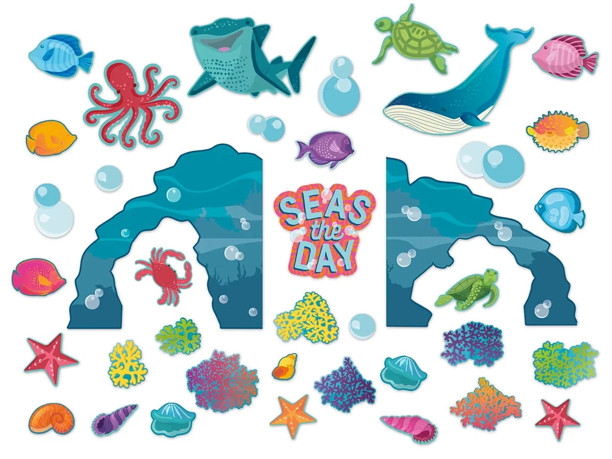 Seas the Day Bulletin Board Set - US 1307