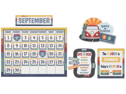 Moving Mountains Calendar Bulletin Board Set - US 1166
