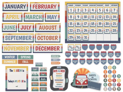 Moving Mountains Calendar Bulletin Board Set - US 1166