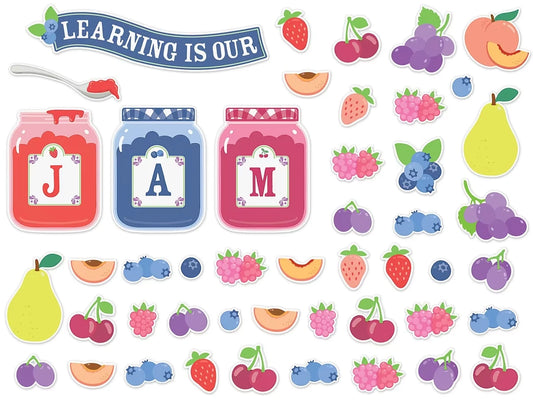 Farmers Market Learning Is Our Jam Bulletin Board Set - US 5481