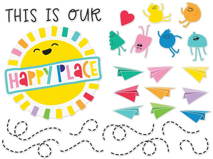 Happy Place Bulletin Board Set - US 8062