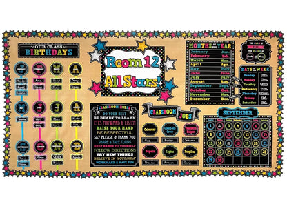 Chalkboard Brights Birthday Badges - Variety Pack - US 9668