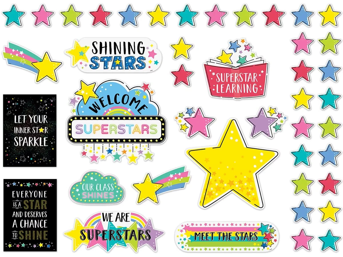 Star Bright Motivational Bulletin Board Set - US 7994