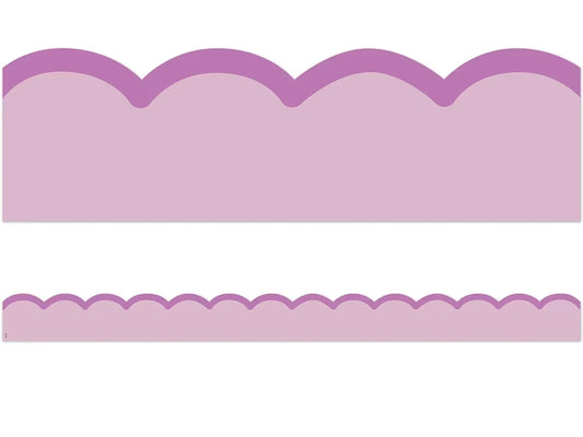 Color Crush Purple Scalloped Border - US 1832
