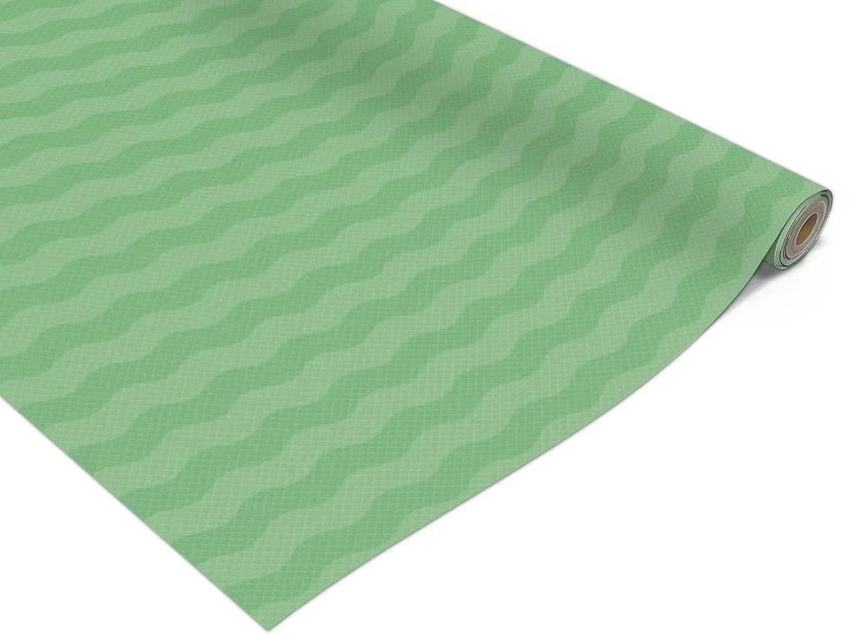 Green Scalloped Better Than Paper® Roll - US 7848