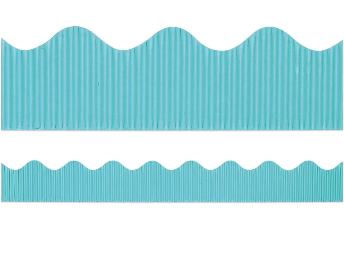 Azure Blue Scalloped Bordette® - US 4175
