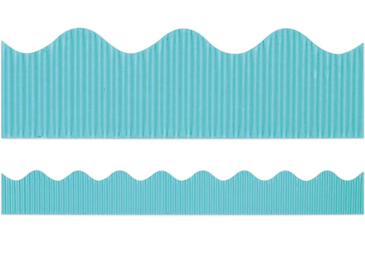 Azure Blue Scalloped Bordette® - US 4175