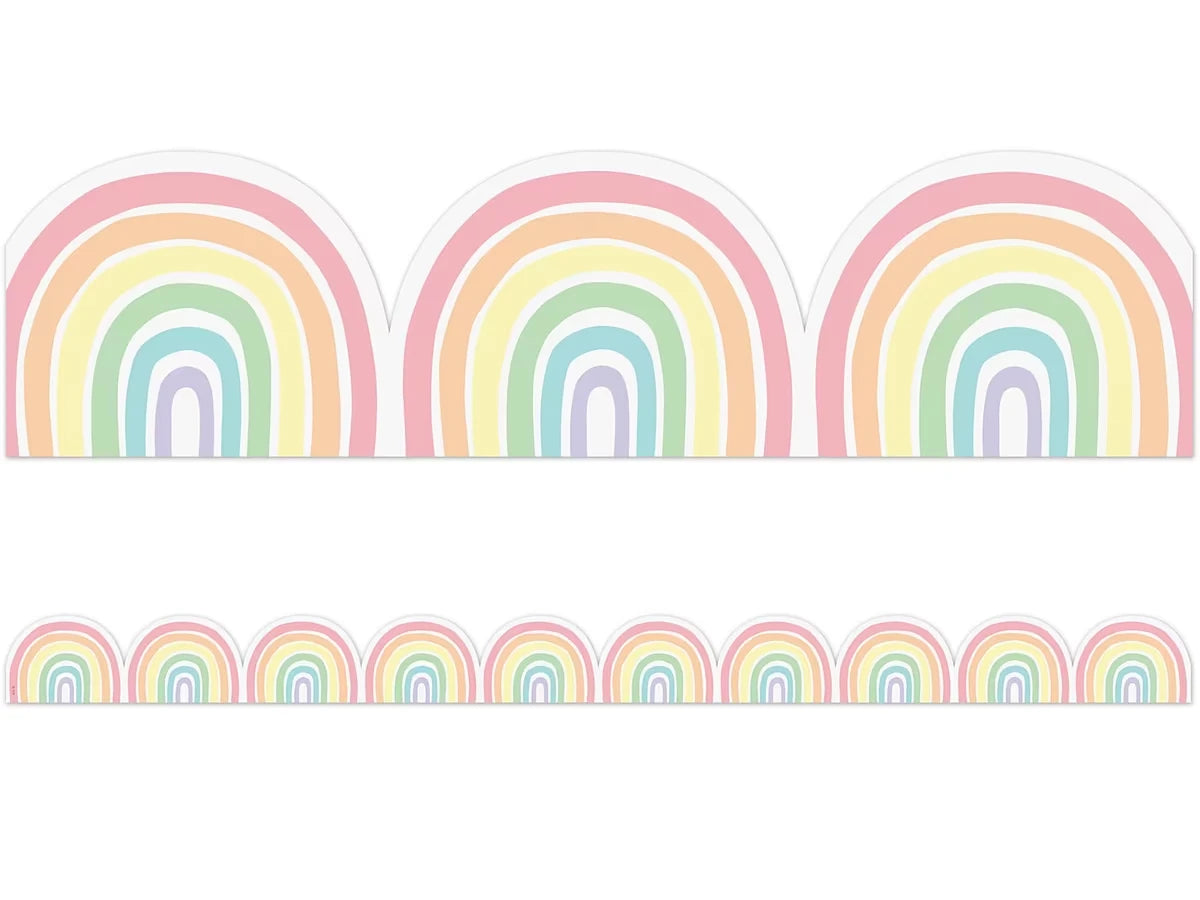 Pastel Pop Rainbow Border - US 1744