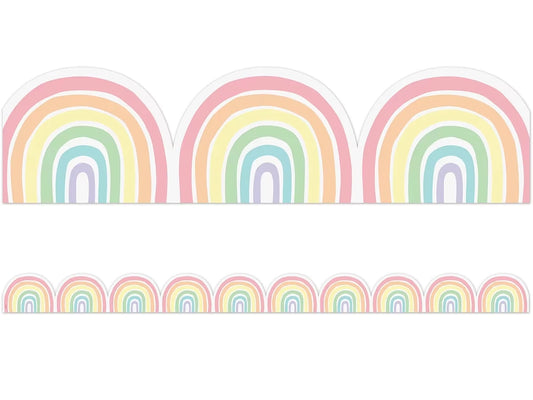 Pastel Pop Rainbow Border - US 1744