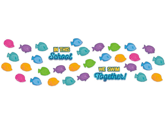 Seas the Day Working Together Bulletin Board Set - US 9871