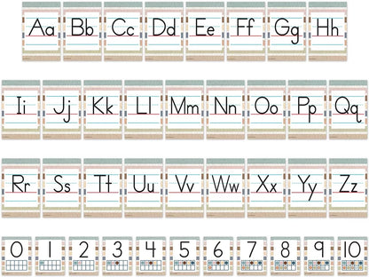 Everyone Is Welcome Alphabet Card Bulletin Board Set - US 5975