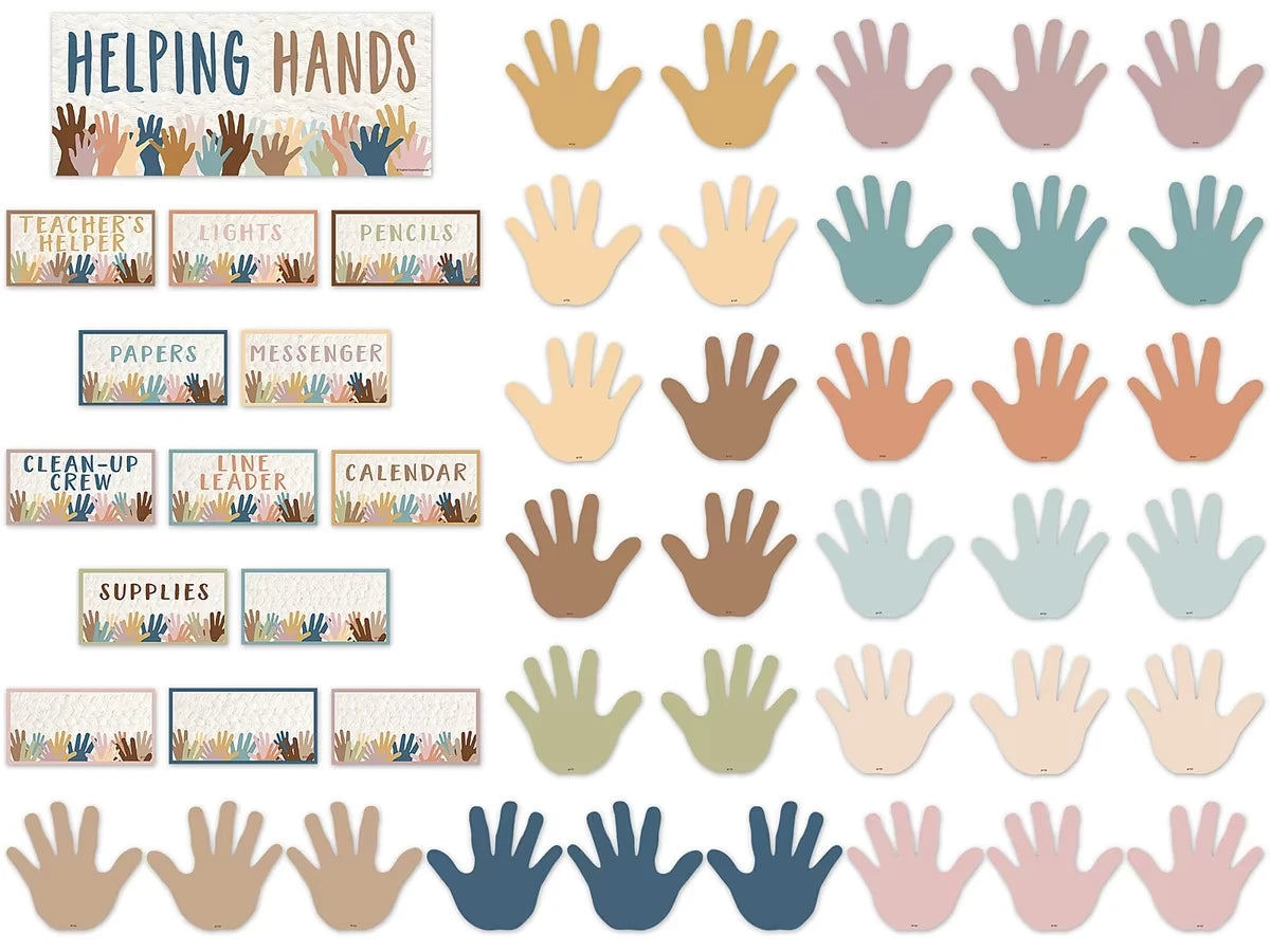 Everyone Is Welcome Classroom Jobs Bulletin Board Set - US 2147
