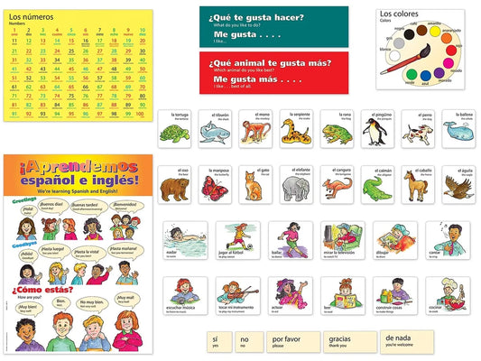 Spanish Phrases Bulletin Board Set - US 3145