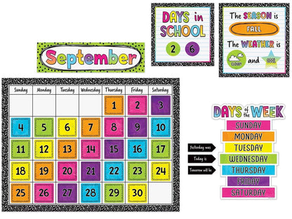 Brights 4Ever Calendar Bulletin Board Set - US 2649