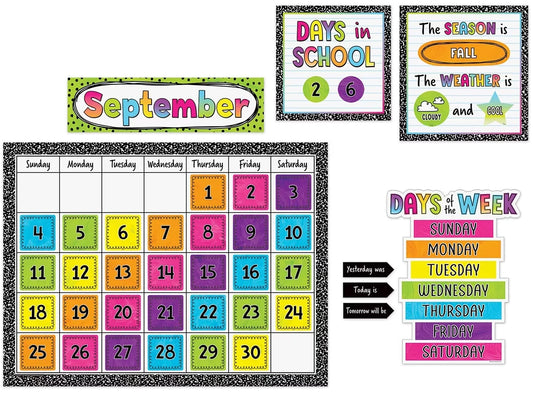 Brights 4Ever Calendar Bulletin Board Set - US 2649