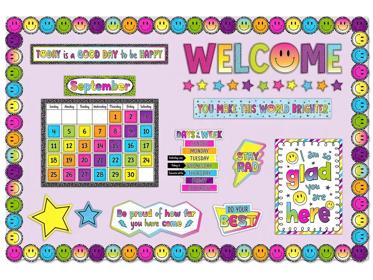 Brights 4Ever Motivational Bulletin Board Set - US 8707