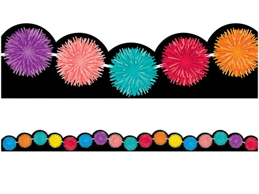 Bold & Bright Pom-Pom Border - US 5723