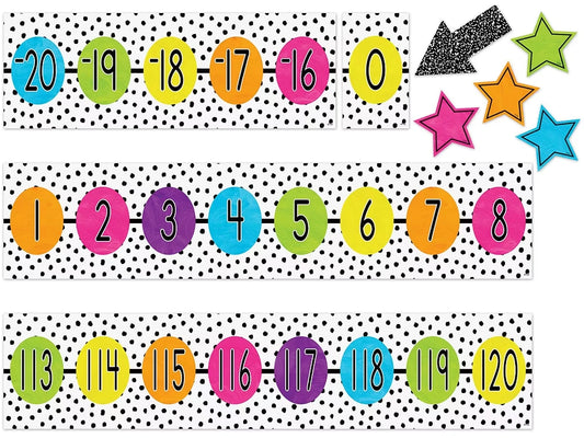Brights 4Ever Number Line Bulletin Board Set - US 5771