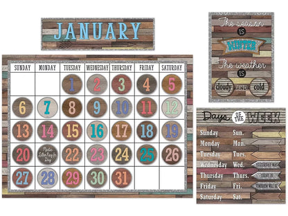 Home Sweet Classroom Calendar Bulletin Board Set - US 6455