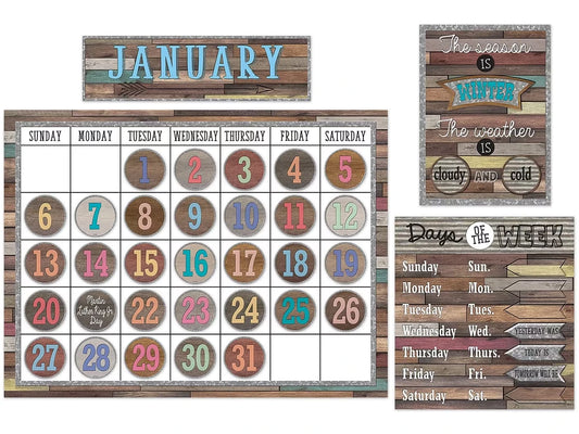 Home Sweet Classroom Calendar Bulletin Board Set - US 6455