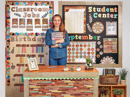 Home Sweet Classroom Calendar Bulletin Board Set - US 6455